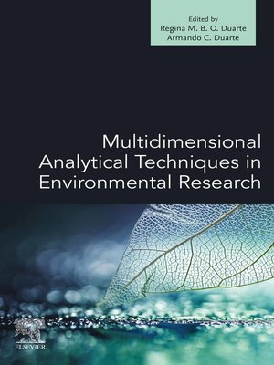 cover image of Multidimensional Analytical Techniques in Environmental Research